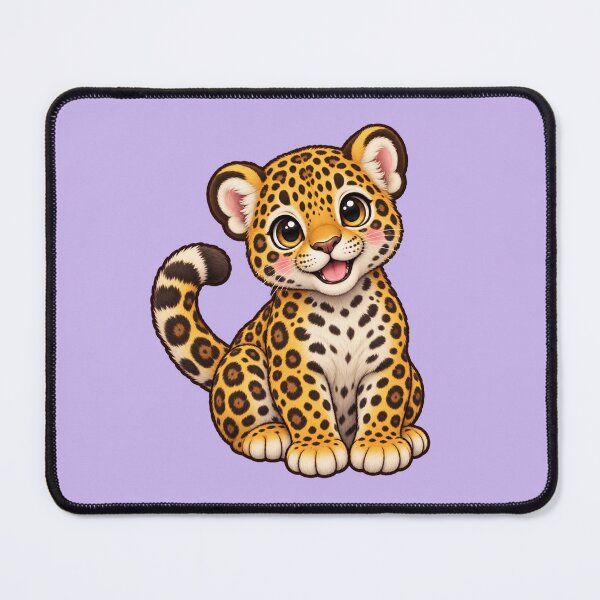 Item preview, Kawaii Jungle Jaguar Cub designed and sold by Krys-Designs.