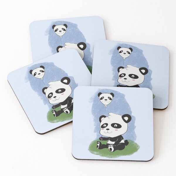 Item preview, PANDA HOLDING A BALLOON  designed and sold by DroidMonkey.
