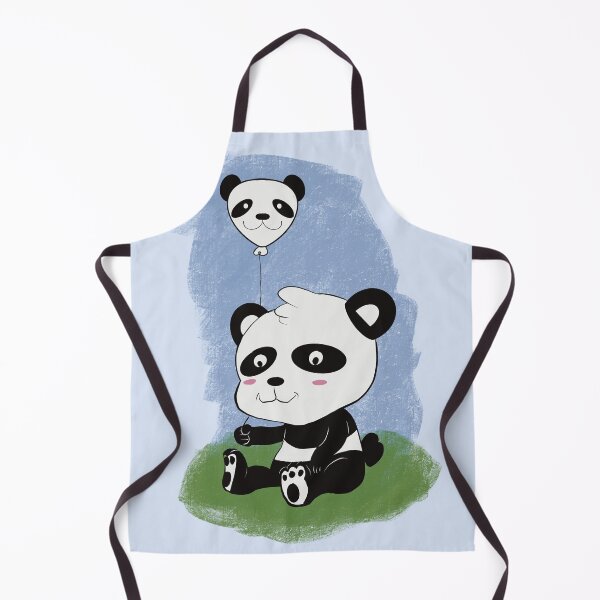 Item preview, PANDA HOLDING A BALLOON designed and sold by DroidMonkey.