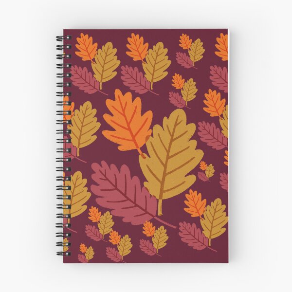 Item preview, Autumn Leaves Pattern | Fall Foliage Illustration in Warm Orange, Red & Gold Tones designed and sold by DreamPixelPrint.