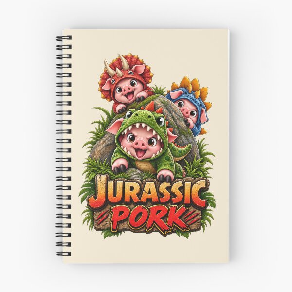 Item preview, Dinosaur Piglet Adventure | Funny Dino Pig Pun Graphic designed and sold by PopCulturePixel.