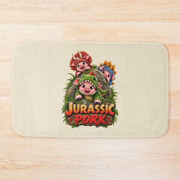 Item preview, Dinosaur Piglet Adventure | Funny Dino Pig Pun Graphic designed and sold by PopCulturePixel.