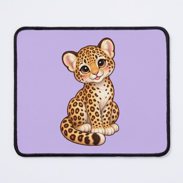 Item preview, Kawaii Jungle Leopard Cub designed and sold by Krys-Designs.