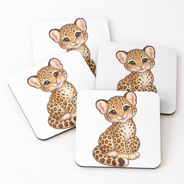Item preview, Kawaii Jungle Leopard Cub designed and sold by Krys-Designs.