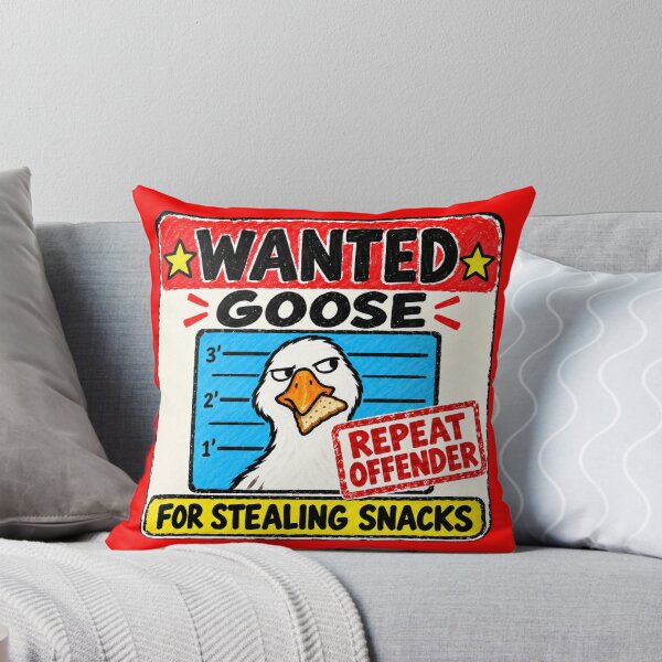 Item preview, Wanted Silly Goose. For Stealing Snacks. designed and sold by CoCoArt-Ua.