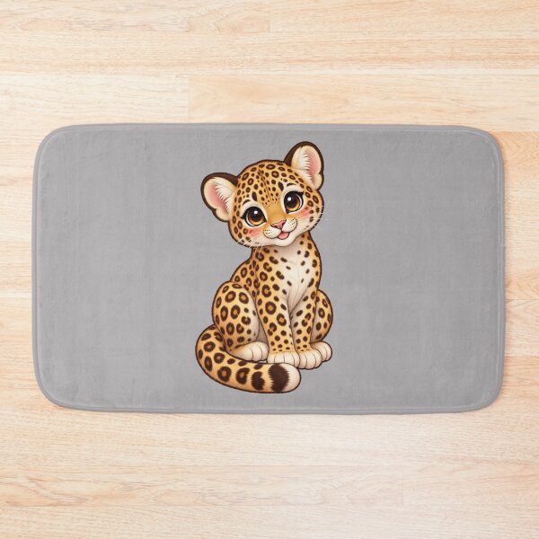 Item preview, Kawaii Jungle Leopard Cub designed and sold by Krys-Designs.