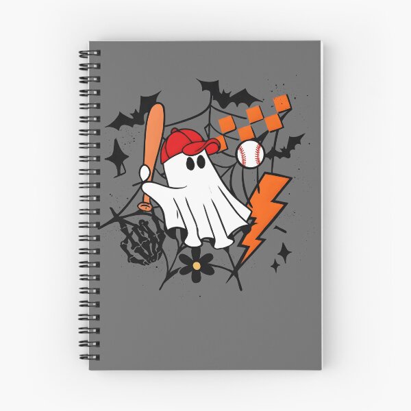 Item preview, Halloween Baseball Ghost Shirt designed and sold by KiblyTees.