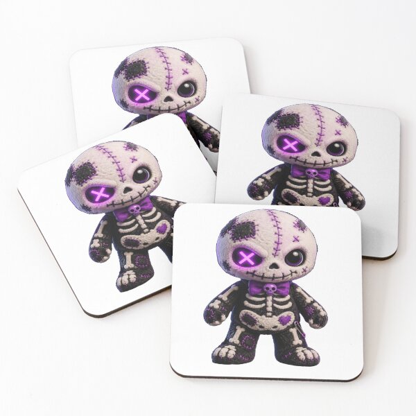 Item preview, Purple cute skeleton designed and sold by TitiaDesign.