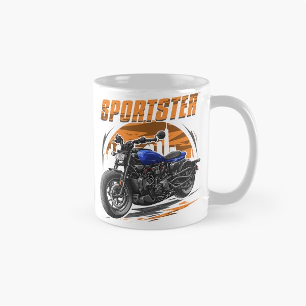 Item preview, Motorcycle Sporster S 2026 Aurora Blue Denim for Motorcycle Riders designed and sold by MotoApparelHub.