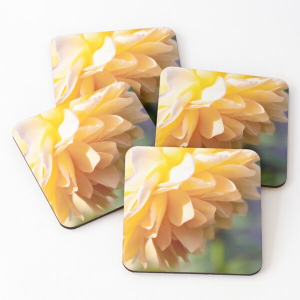 Item preview, Golden Flower Glow of a Rose designed and sold by Twisted Light Images.