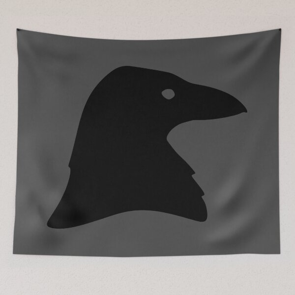 Item preview, Cabeza de cuervo designed and sold by RadDadArt.