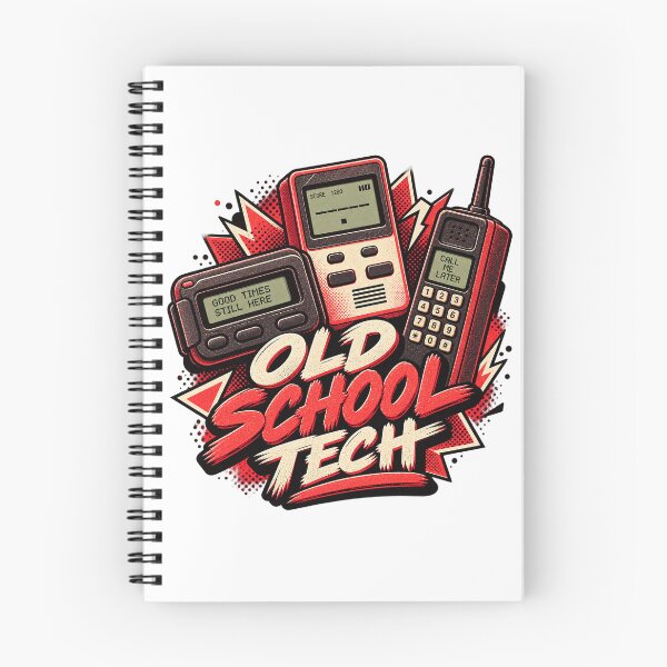 Item preview, Old School Tech Retro Gadgets Nostalgia Gift designed and sold by WaviStudio.