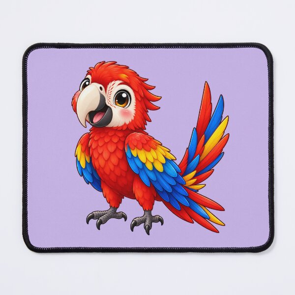 Item preview, Kawaii Jungle Scarlet Macaw designed and sold by Krys-Designs.