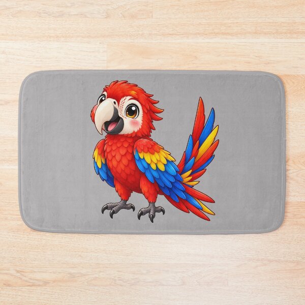 Item preview, Kawaii Jungle Scarlet Macaw designed and sold by Krys-Designs.