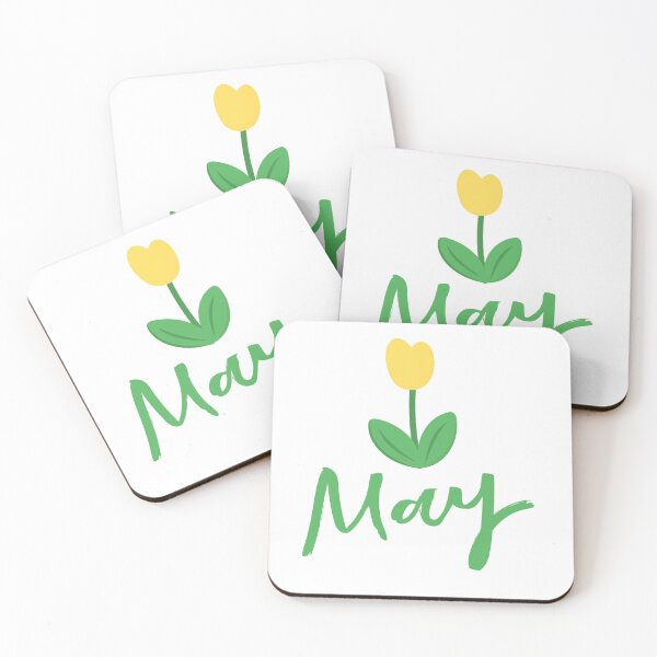 Item preview, May Tulip Hand Lettering Design designed and sold by DreamPixelPrint.