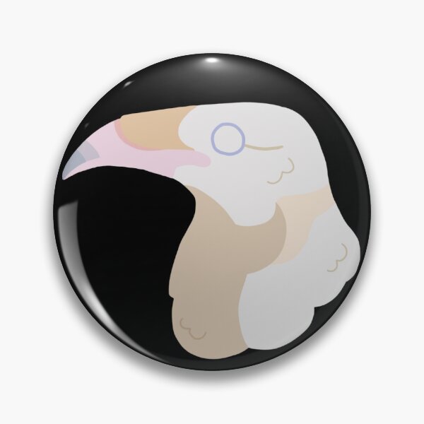 Item preview, CBS Sticker - White Raven designed and sold by ClumsyPillbug.