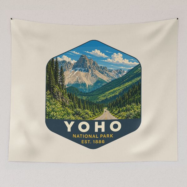 Item preview, Yoho National Park Canada Rocky Mountains Nature designed and sold by Gideon Emmerich.