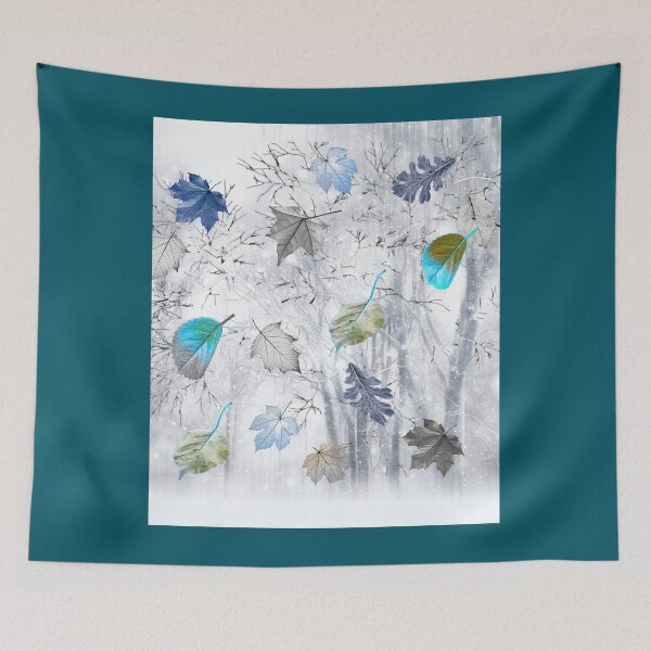 Item preview, Silver Blue Foliage designed and sold by soprinted.