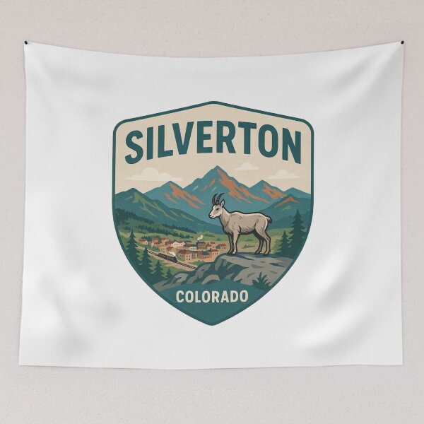 Item preview, Silverton Colorado: Mountain Valley designed and sold by CircinusStore.