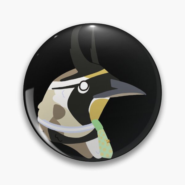 Item preview, CBS Sticker - (OC) Lars the Horned Lark designed and sold by ClumsyPillbug.