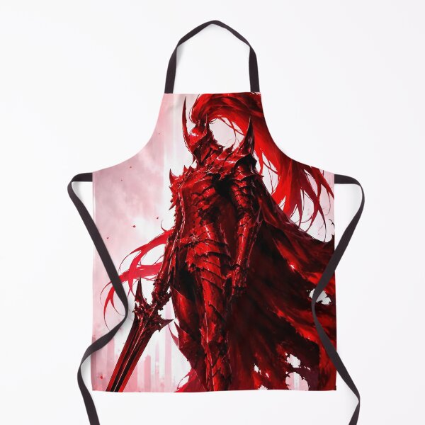 Item preview, Crimson Shadow Knight – Red Armored Warrior Dark Fantasy Aesthetic designed and sold by Dyan4.