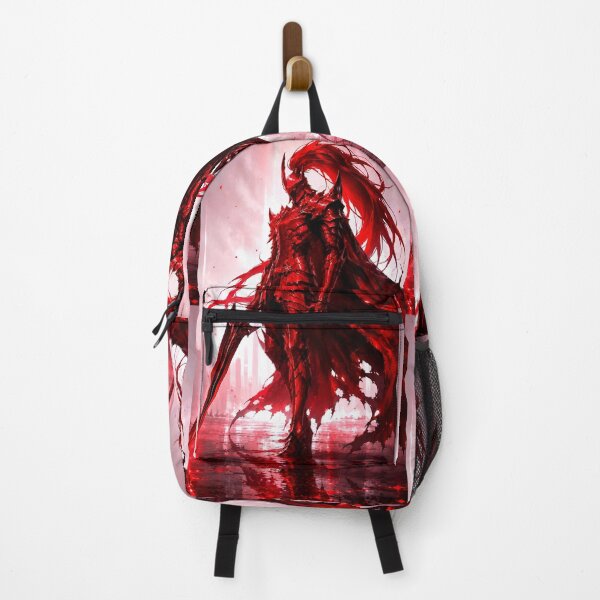 Item preview, Crimson Shadow Knight – Red Armored Warrior Dark Fantasy Aesthetic designed and sold by Dyan4.