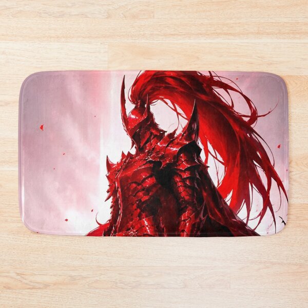 Item preview, Crimson Shadow Knight – Red Armored Warrior Dark Fantasy Aesthetic designed and sold by Dyan4.