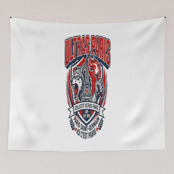 Item preview, Ultras Paris – Parisian Football Supporter Vintage Graphic designed and sold by CatLovers Studio.