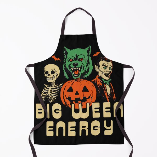 Item preview, Big Ween Energy Funny Retro Halloween Monster Pun designed and sold by ZEtexaxe.