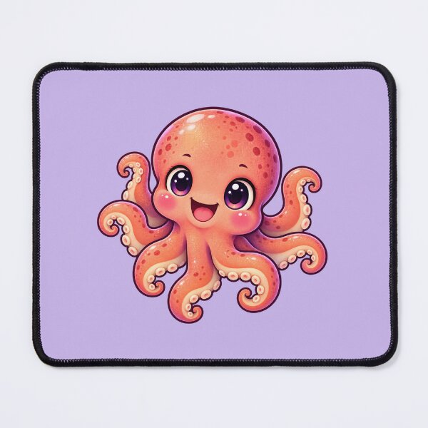 Item preview, Kawaii Marine Coral Octopus designed and sold by Krys-Designs.