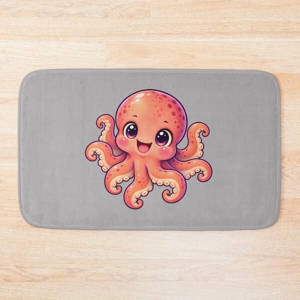 Item preview, Kawaii Marine Coral Octopus designed and sold by Krys-Designs.