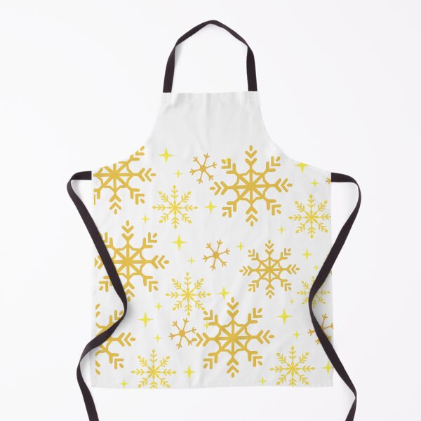 Item preview, Golden Snowflake Pattern – Elegant Winter Holiday Design designed and sold by DreamPixelPrint.
