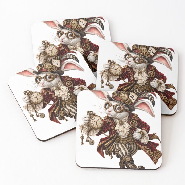 Item preview, White Rabbit Steampunk  designed and sold by FloramoonArt.