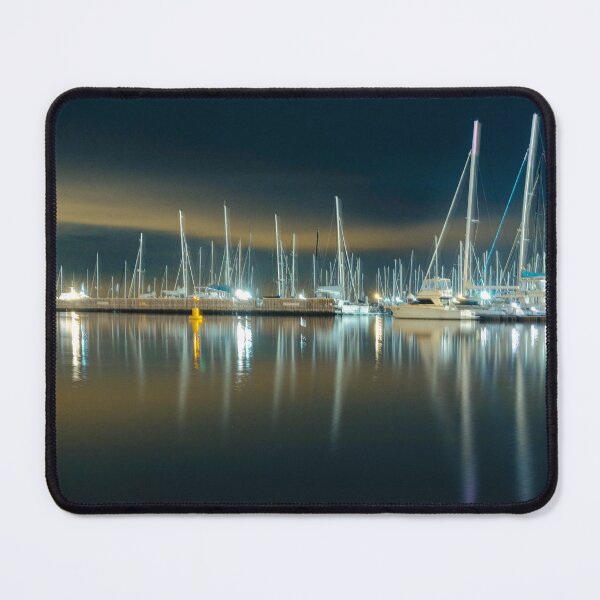 Item preview, Harbour Boats at Night designed and sold by Twisted Light Images.
