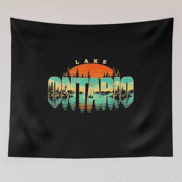 Item preview, Vintage Lake Ontario Shirt designed and sold by KeyClothesline.
