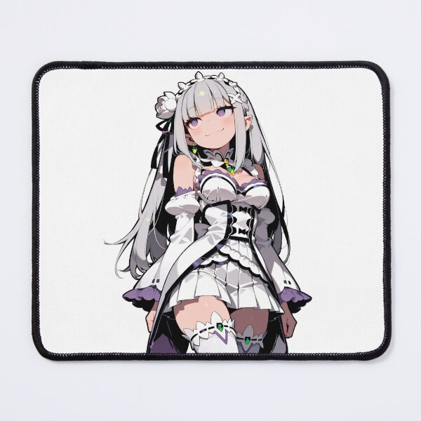 Item preview, Chibi Emilia Walking Fantasy Maid Sticker designed and sold by RGB-crayon.