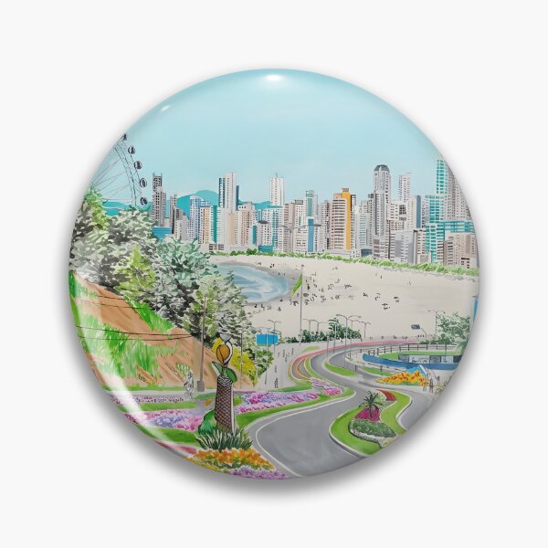 Item preview, Balneário Camboriú  Acrylic Travel Print  Brazil designed and sold by POSTERIOCREW.