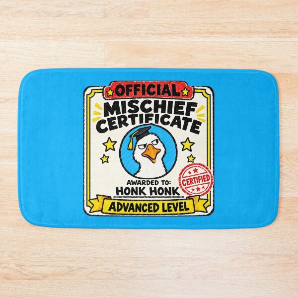 Item preview, Silly Goose License. Official Mischief Certificate. Advanced Level. designed and sold by CoCoArt-Ua.