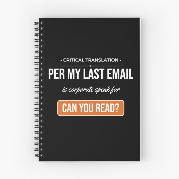 Item preview, Per My Last Email Sarcastic Corporate Office Quote Gift designed and sold by Life&Art.