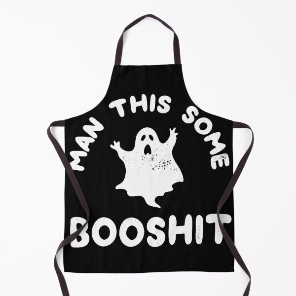 Item preview, Man This Some Booshit Funny Sarcastic Ghost Pun designed and sold by ZEtexaxe.