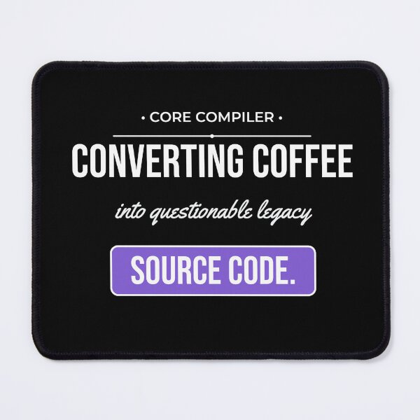 Item preview, Converting Coffee Into Source Code Developer Typography designed and sold by Life&Art.
