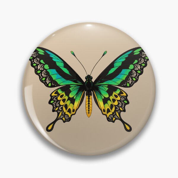 Item preview, Laced Cairns birdwing butterfly designed and sold by etherElric.