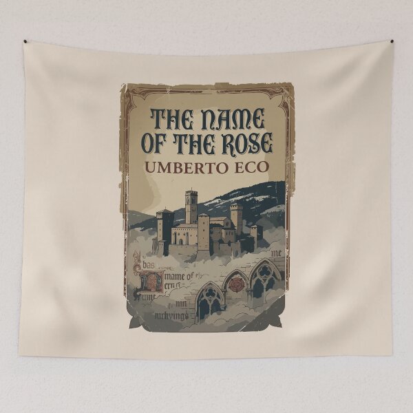 Item preview, The Name of the Rose by Umberto Eco designed and sold by tigrootiger.