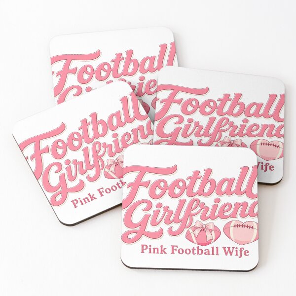 Item preview,  FOOTBALL GIRLFRIEND PINK BOW HEART  designed and sold by EasyTake.