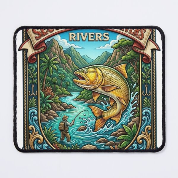 Item preview, SECURE & PLUMA RIVERS, BOLIVIA designed and sold by likbatonboot.