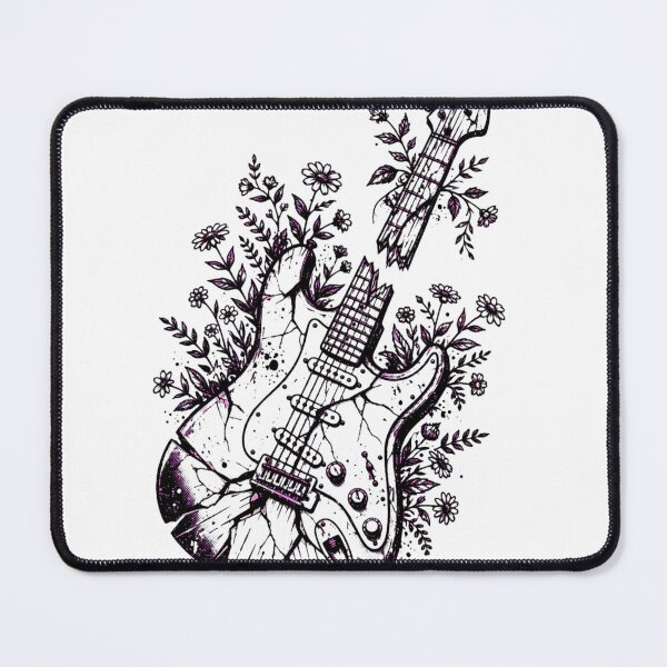 Item preview, Bloom Guitar designed and sold by GeeklyShirts.
