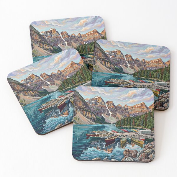 Item preview, Banff National Park  Acrylic Travel Print Alberta designed and sold by POSTERIOCREW.
