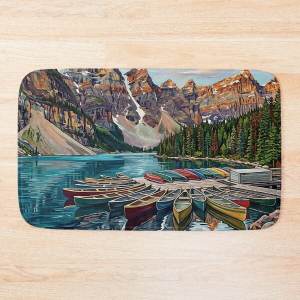 Item preview, Banff National Park  Acrylic Travel Print Alberta designed and sold by POSTERIOCREW.