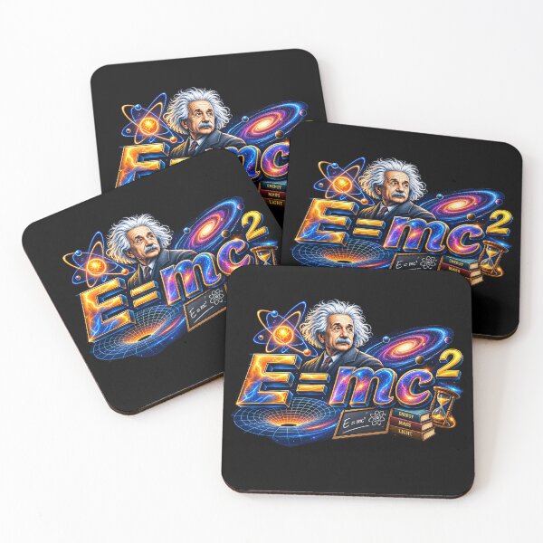 Item preview, E = mc² Einstein Cosmic Physics Sci-Fi Science Equation designed and sold by Fine Art California.