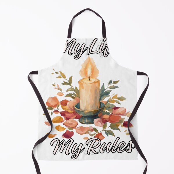 Item preview, My Life My Rules Candle & Floral Aesthetic Design designed and sold by CoreThread..